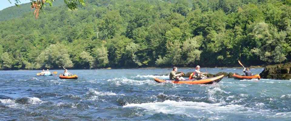 Drina Kayaking